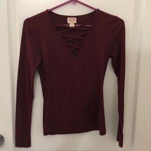 red long sleeve!